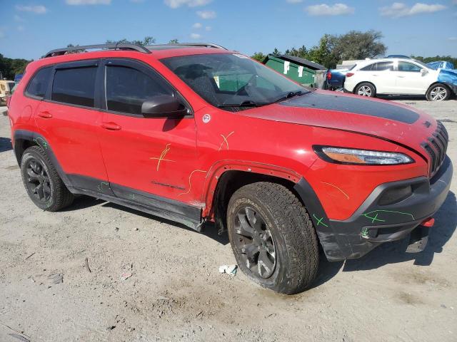  JEEP CHEROKEE 2017 Czerwony