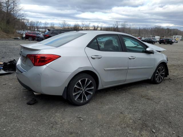  TOYOTA COROLLA 2018 Серебристый