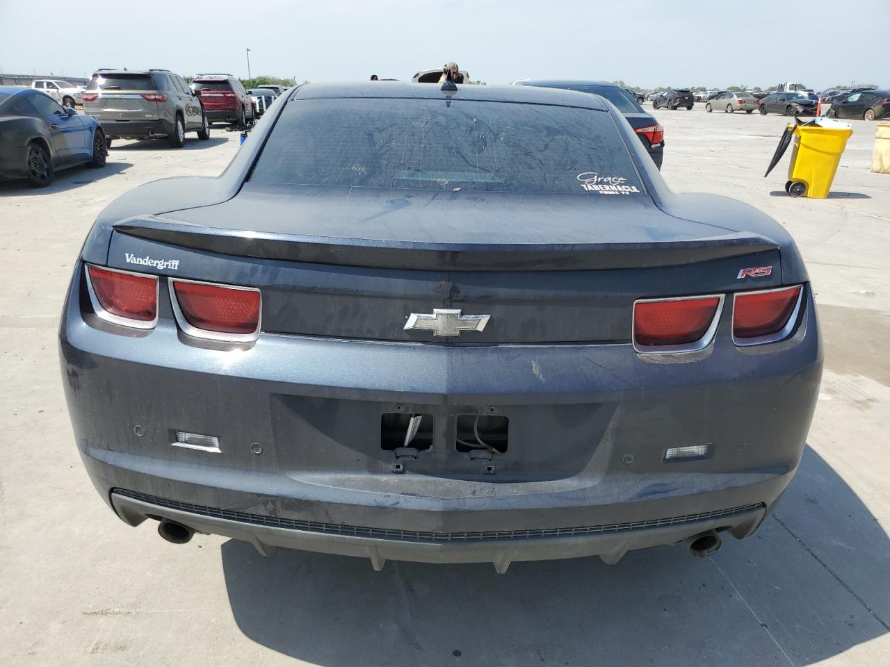 2013 Chevrolet Camaro Lt VIN: 2G1FC1E32D9172562 Lot: 53685025