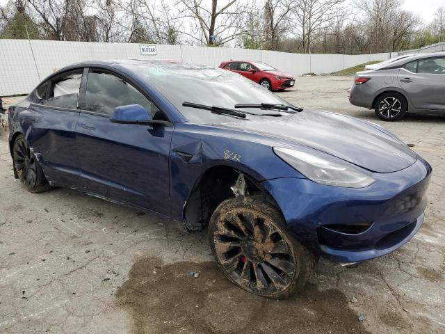 TESLA MODEL 3 2023 Blue