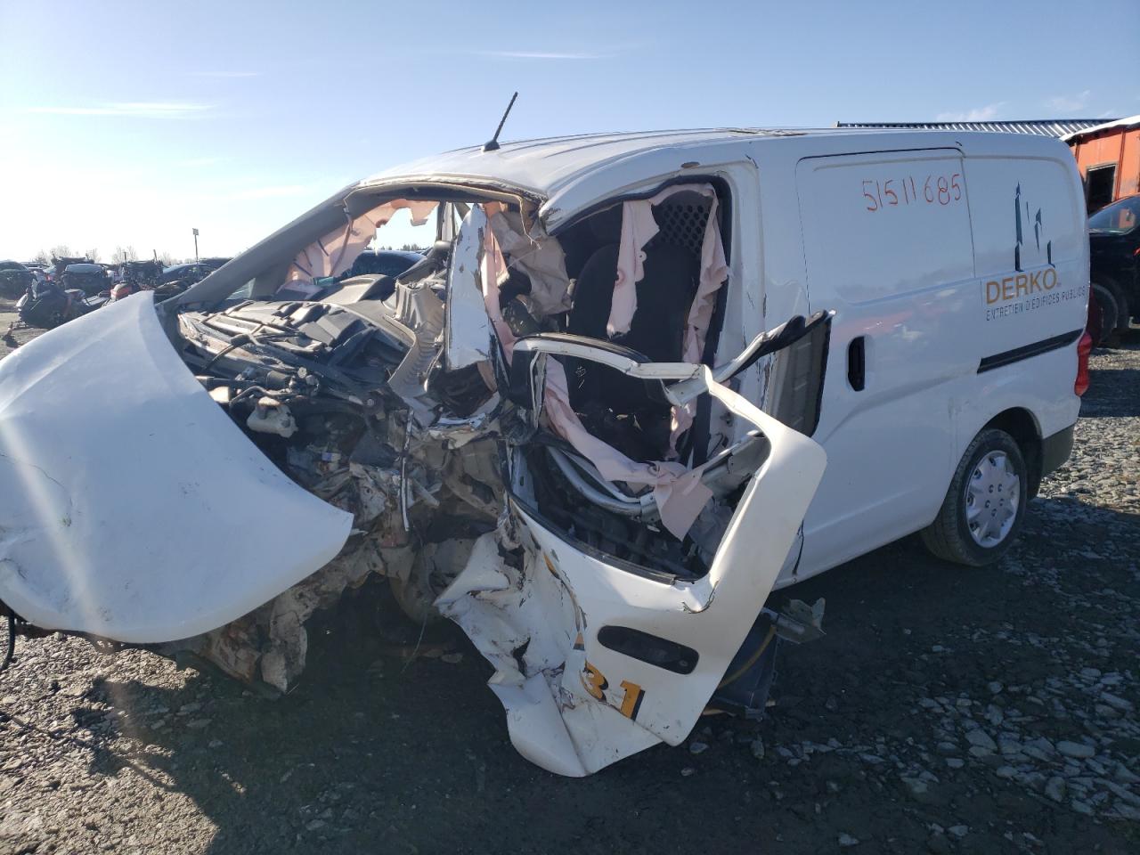 2017 Nissan Nv200 2.5S for Sale in Montreal-est, QC - Front End