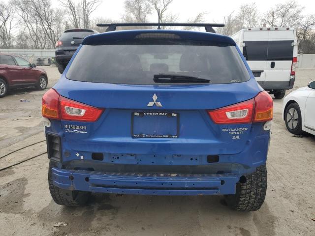  MITSUBISHI OUTLANDER 2015 Blue