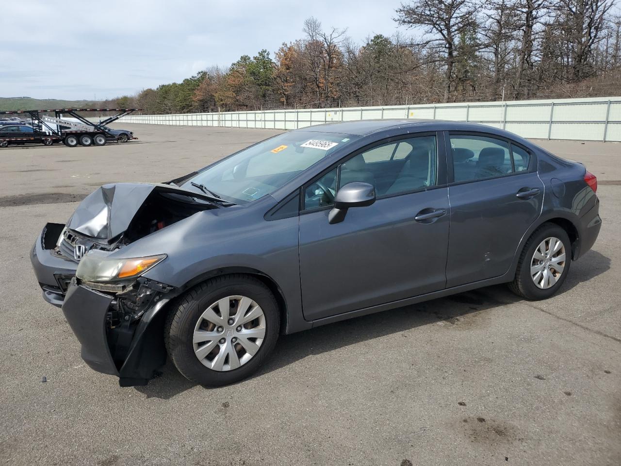 2012 Honda Civic Lx for Sale in Brookhaven, NY - Front End
