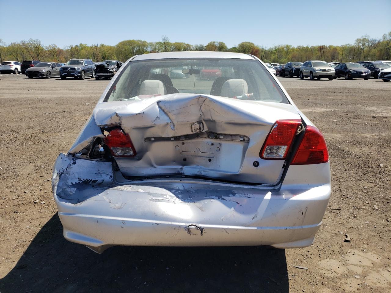 2004 Honda Civic Dx Vp VIN: 2HGES16374H546451 Lot: 55057855