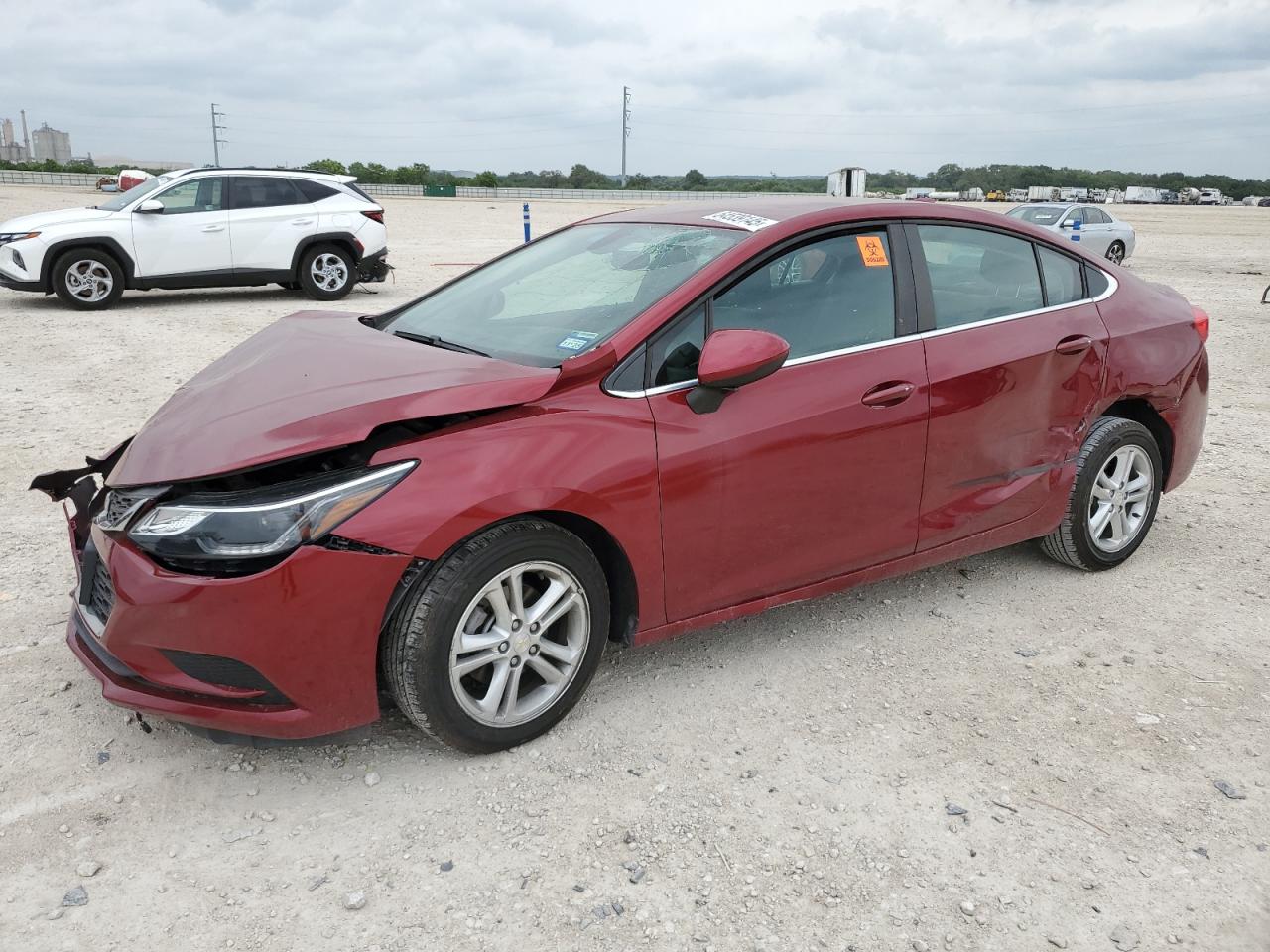 2017 Chevrolet Cruze Lt за продажба в New Braunfels, TX - All Over
