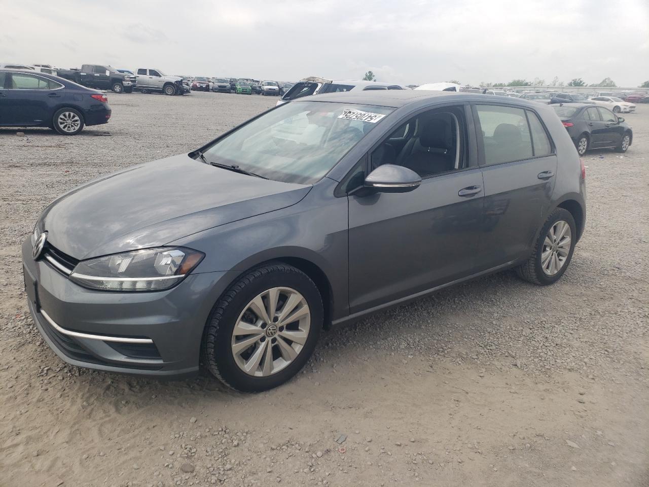 2021 Volkswagen Golf на продаже в Earlington, KY - Hail