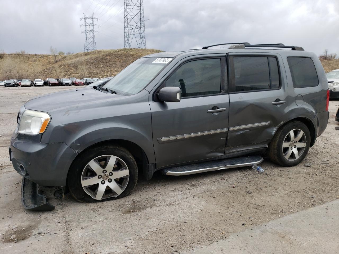 2012 Honda Pilot Touring للبيع في Littleton، CO - Side