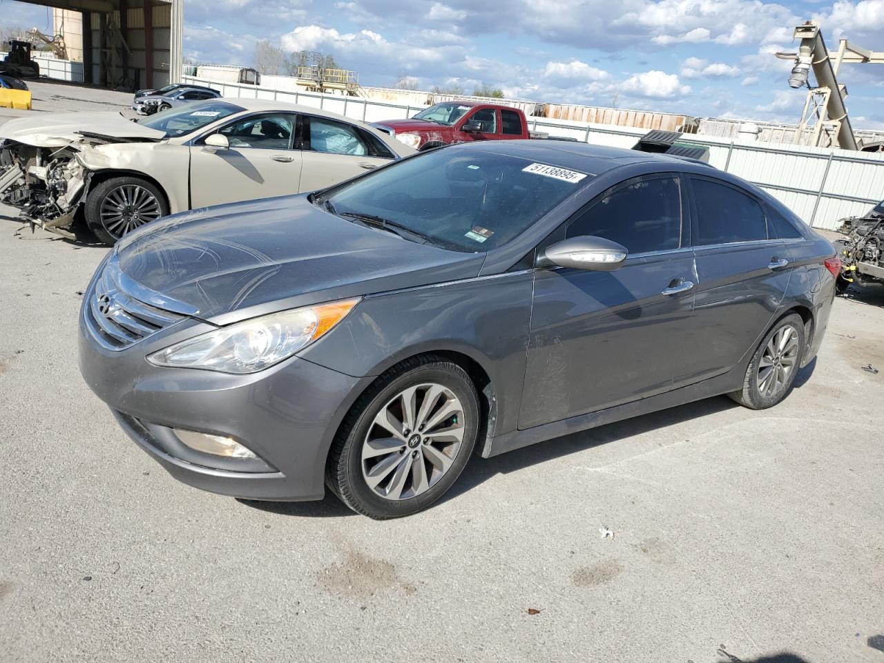 2014 Hyundai Sonata Se de vânzare în Kansas City, KS - Front End