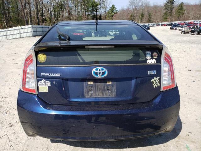  TOYOTA PRIUS 2014 Blue