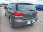 2012 VOLKSWAGEN GOLF 1.6 TDI 105 MATCH 5DR for sale at Copart WESTBURY