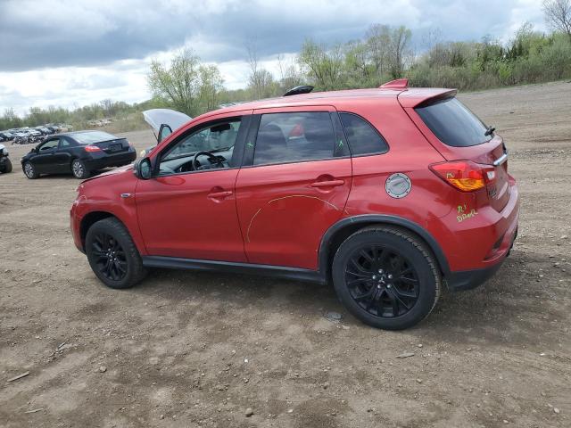  MITSUBISHI OUTLANDER 2019 Czerwony