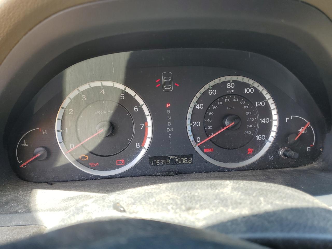 2008 Honda Accord Lx VIN: 1HGCP263X8A137010 Lot: 53745215