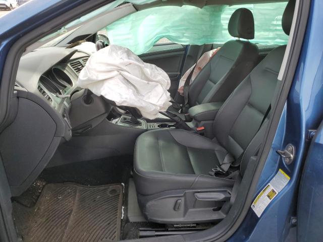  VOLKSWAGEN GOLF 2015 Синий