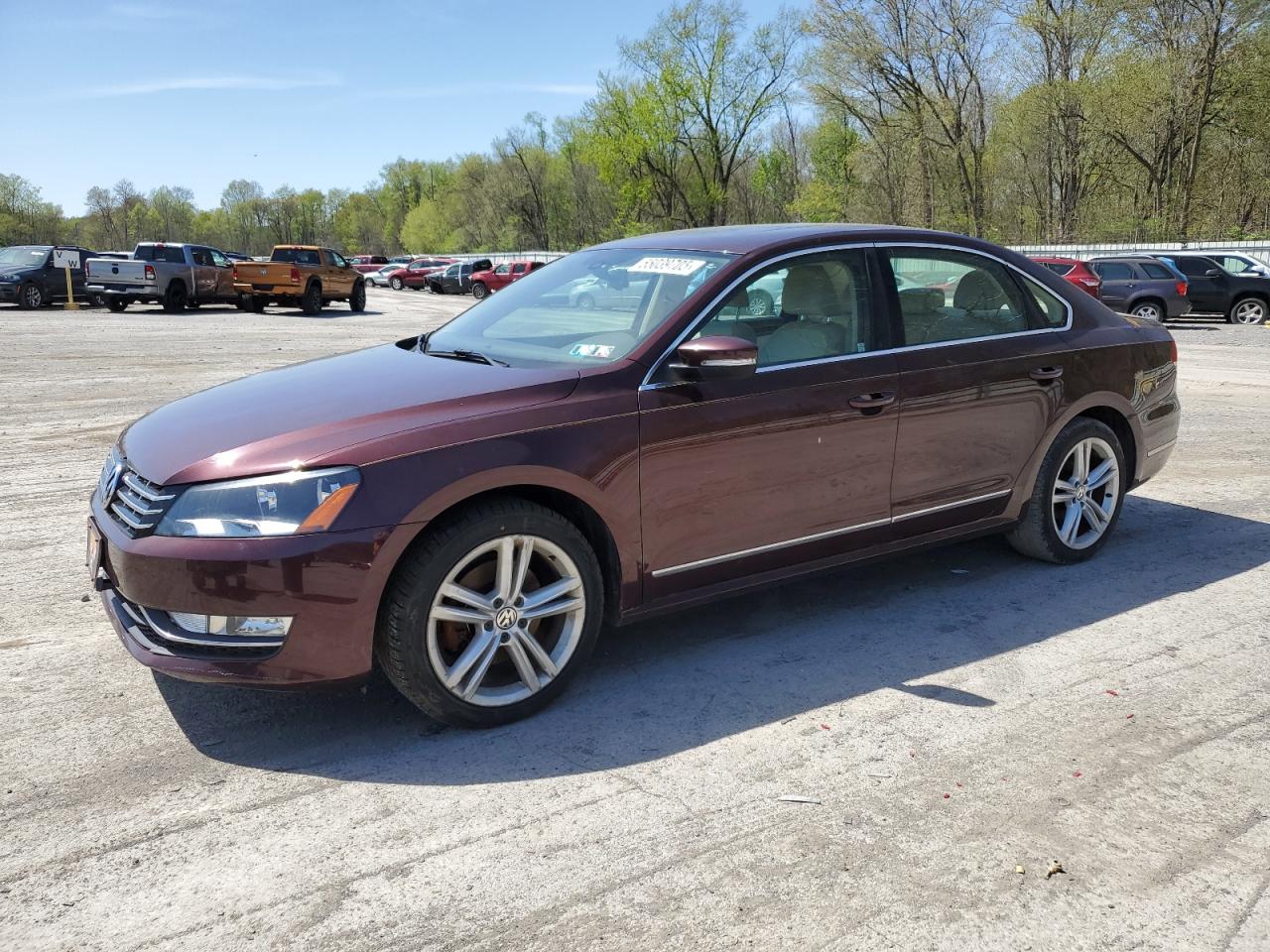 2013 Volkswagen Passat Sel for Sale in Ellwood City, PA - Minor Dent/Scratches