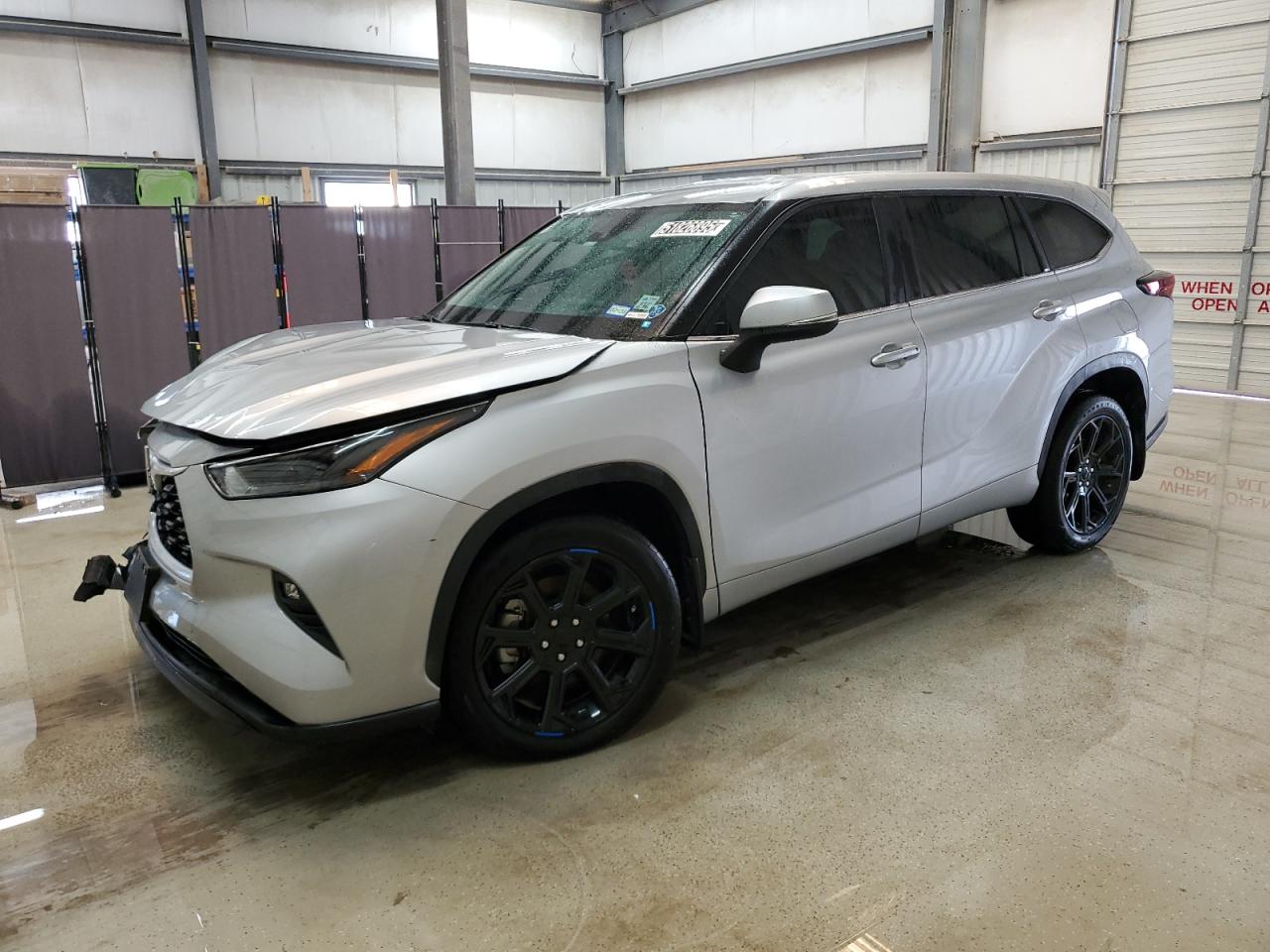 2024 Toyota Highlander Le de vânzare în New Braunfels, TX - Hail