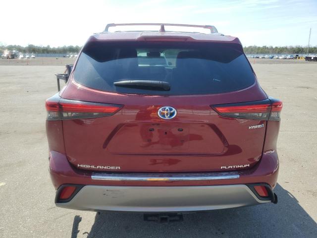  TOYOTA HIGHLANDER 2022 Red