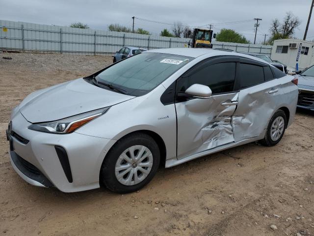  TOYOTA PRIUS 2019 Серебристый