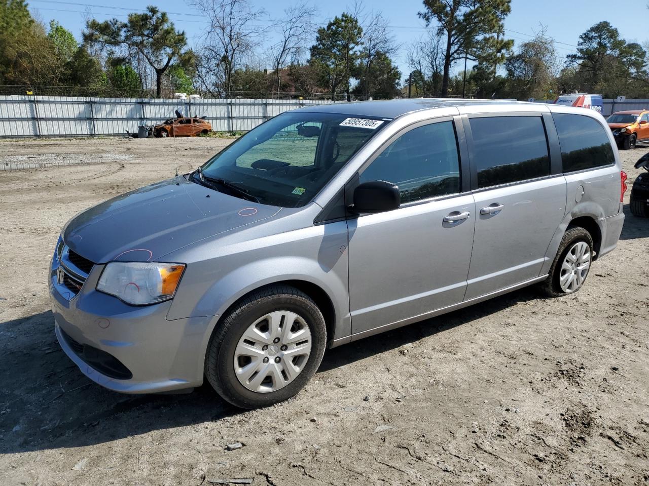 2018 Dodge Grand Caravan Se იყიდება Hampton-ში, VA - Rear End