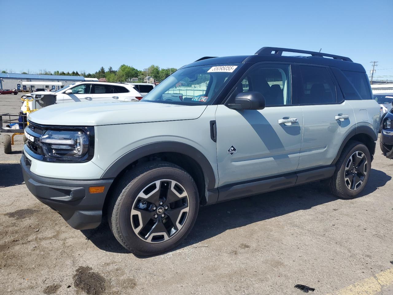 2024 Ford Bronco Sport Outer Banks للبيع في Pennsburg، PA - Rear End