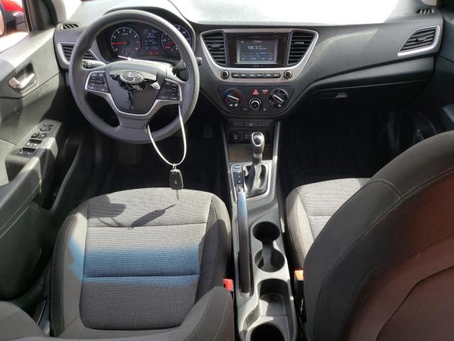  HYUNDAI ACCENT 2018 Czerwony