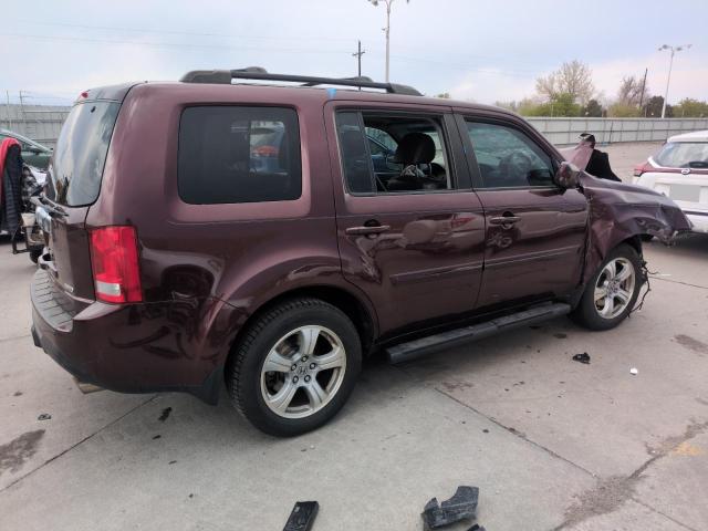  HONDA PILOT 2015 Червоний