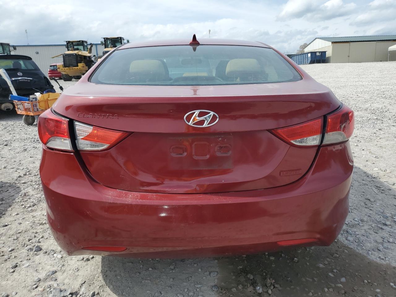 KMHDH4AEXCU414939 2012 Hyundai Elantra Gls