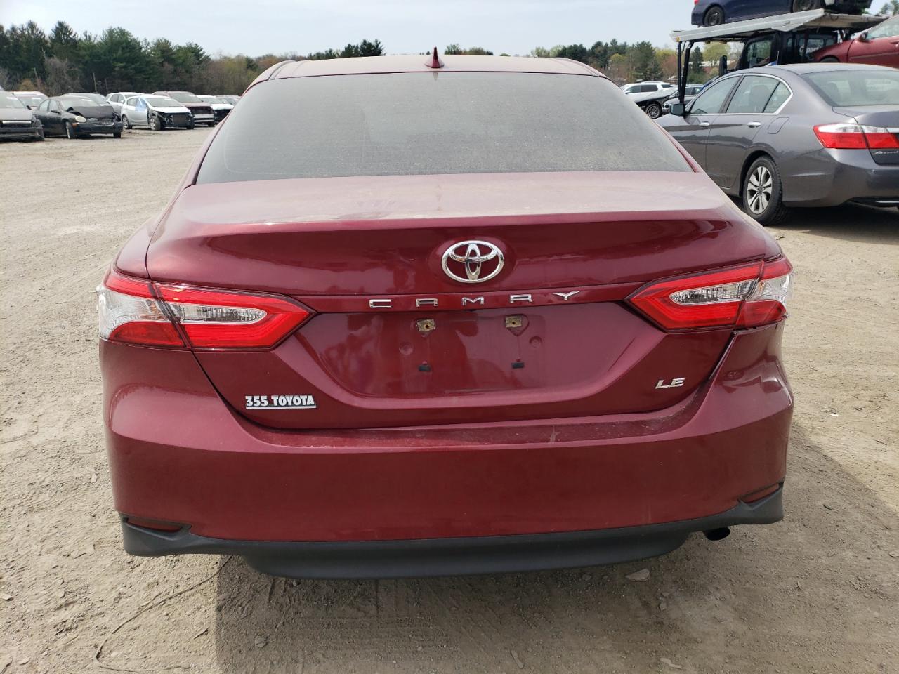 2020 Toyota Camry Le VIN: 4T1C11AK6LU390627 Lot: 53863015