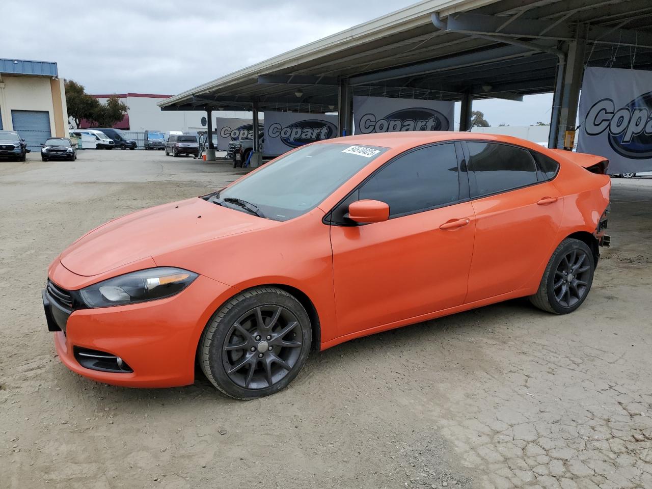 2015 Dodge Dart Sxt продається в Hayward, CA - Rear End
