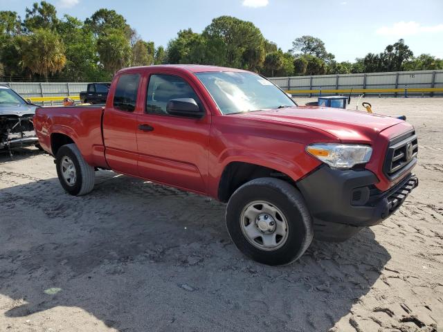  TOYOTA TACOMA 2022 Czerwony