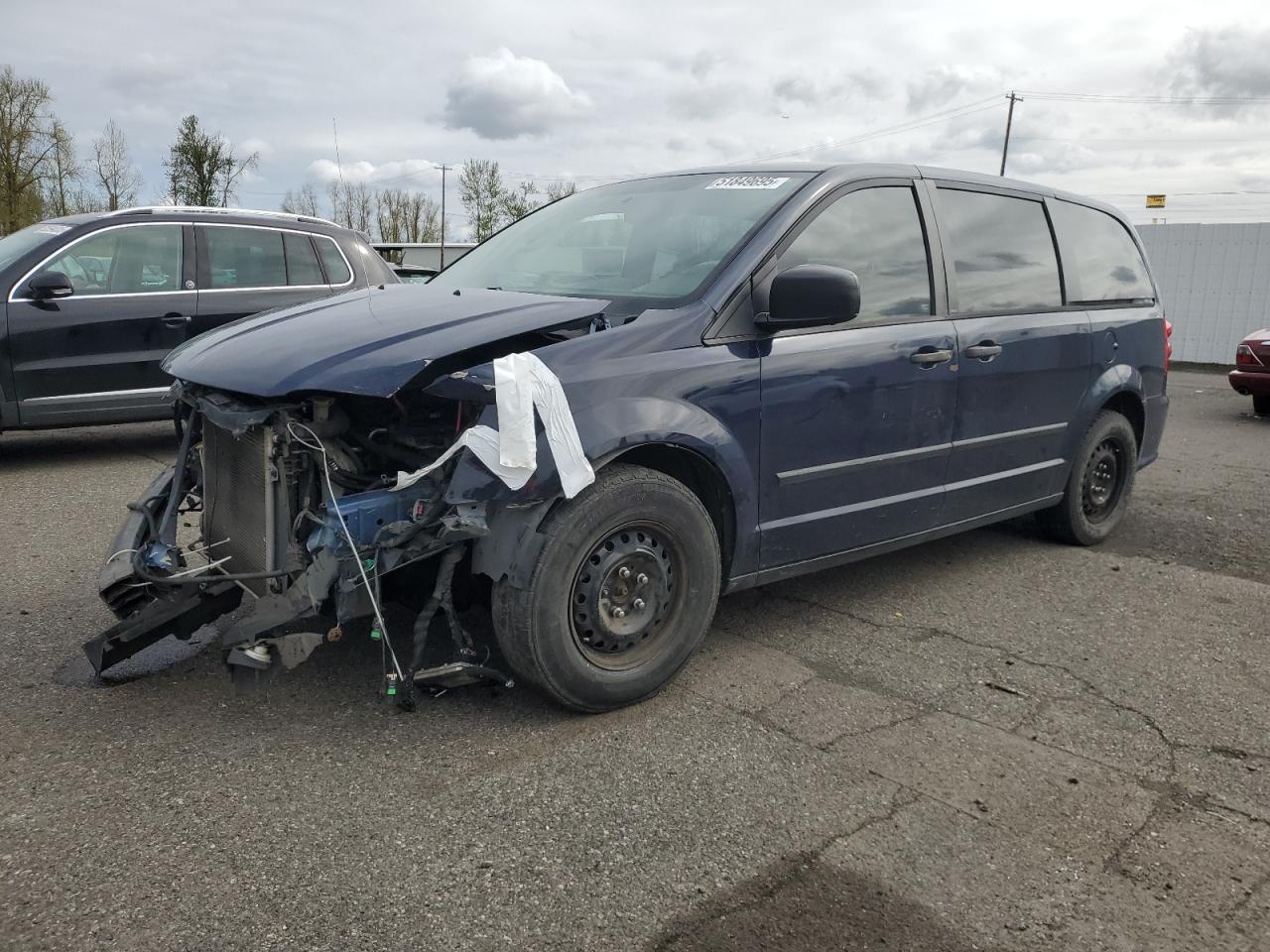 2013 Dodge Grand Caravan Se en Venta en Portland, OR - Stripped