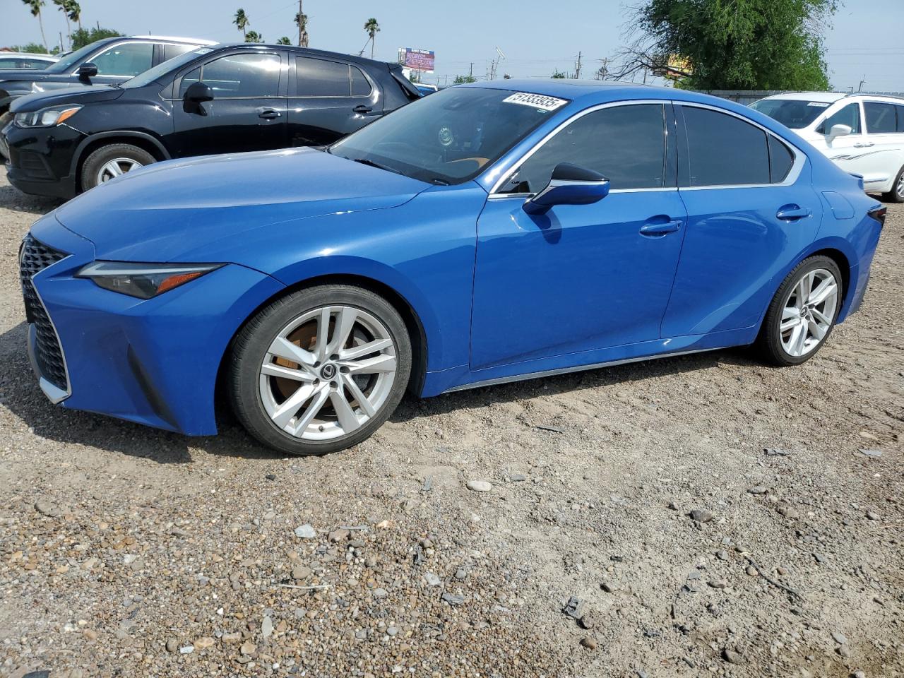 2021 Lexus Is 300 de vânzare în Mercedes, TX - Water/Flood