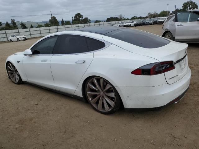 Hatchbacks TESLA MODEL S 2015 White