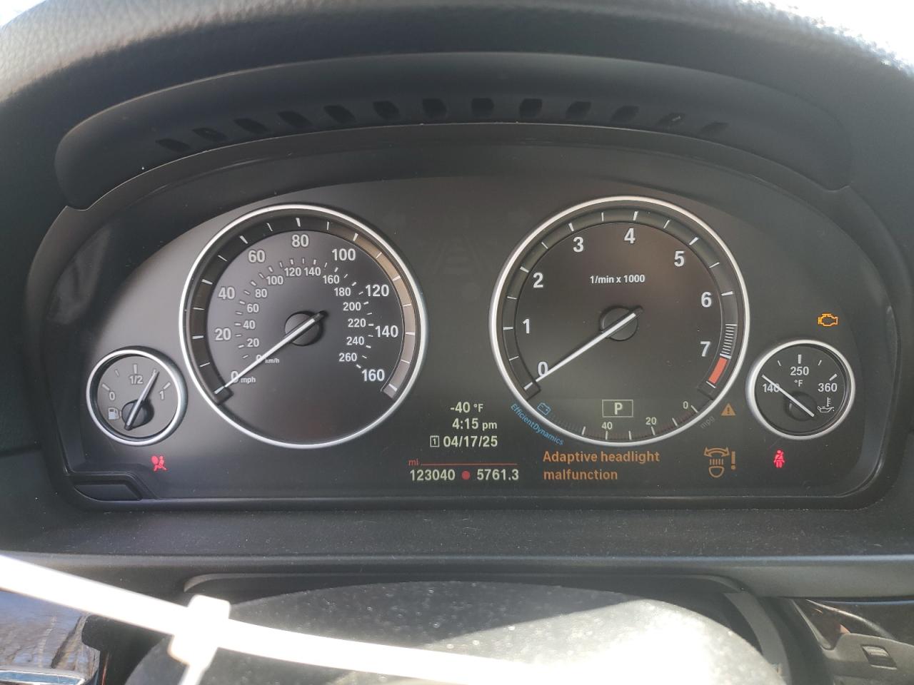 2014 BMW 528 Xi VIN: WBA5A7C54ED620401 Lot: 53632715
