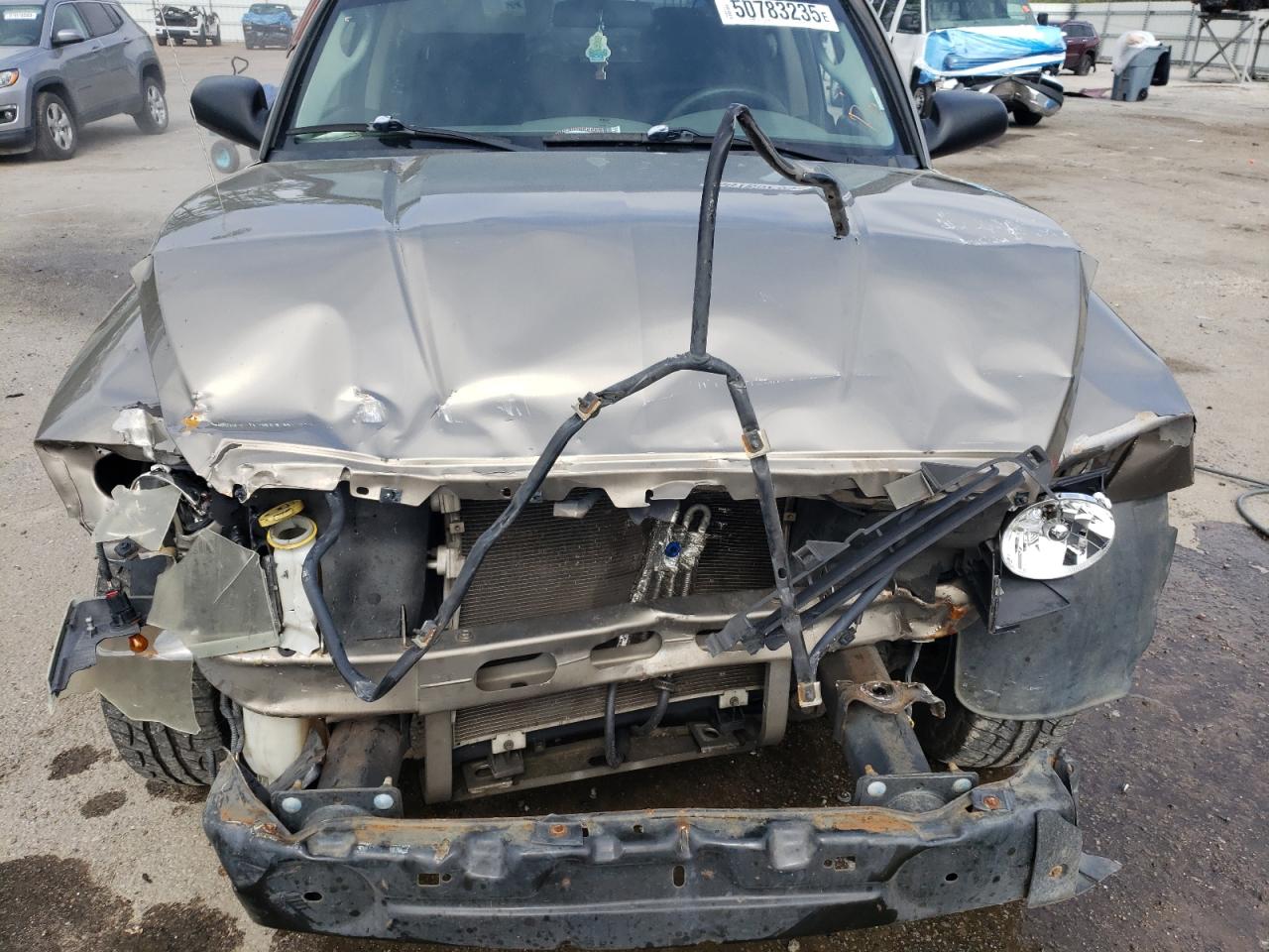 2007 Dodge Dakota Quad Slt VIN: 1D7HE48K67S136977 Lot: 50783235