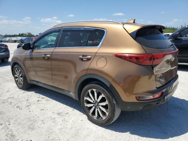  KIA SPORTAGE 2017 Brown
