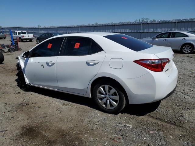 Sedans TOYOTA COROLLA 2016 Biały