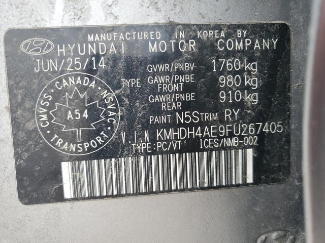 2015 HYUNDAI ELANTRA SE