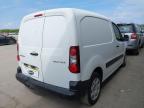 2017 PEUGEOT PARTNER PR for sale at Copart PETERLEE