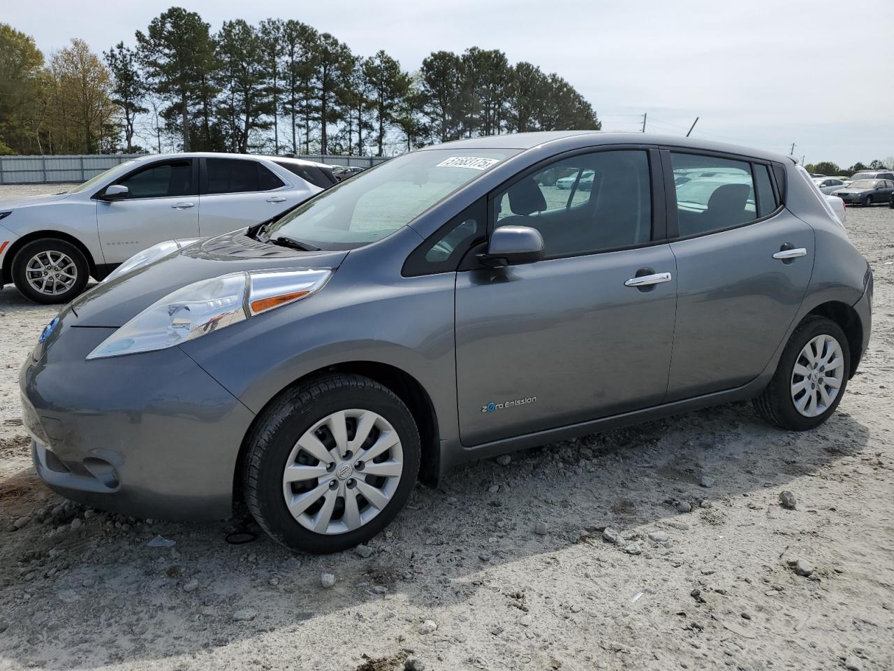 2015 Nissan Leaf S en Venta en Loganville, GA - Rear End