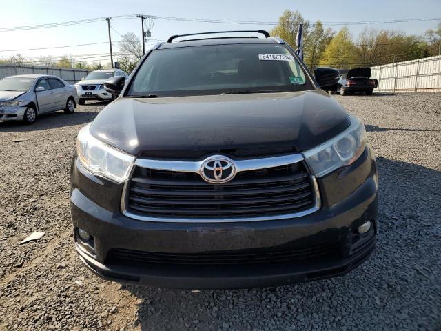  TOYOTA HIGHLANDER 2016 Чорний
