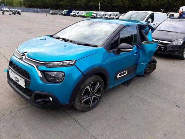 2021 CITROEN C3 SENSE P for sale at Copart WHITBURN