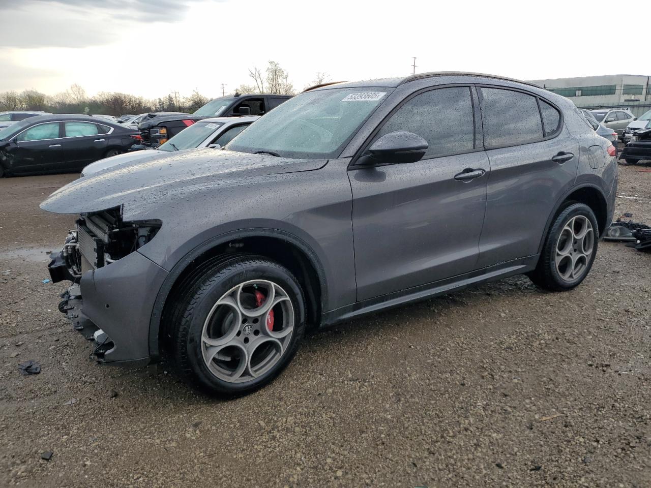2022 Alfa Romeo Stelvio na sprzedaż w Chicago Heights, IL - Front End