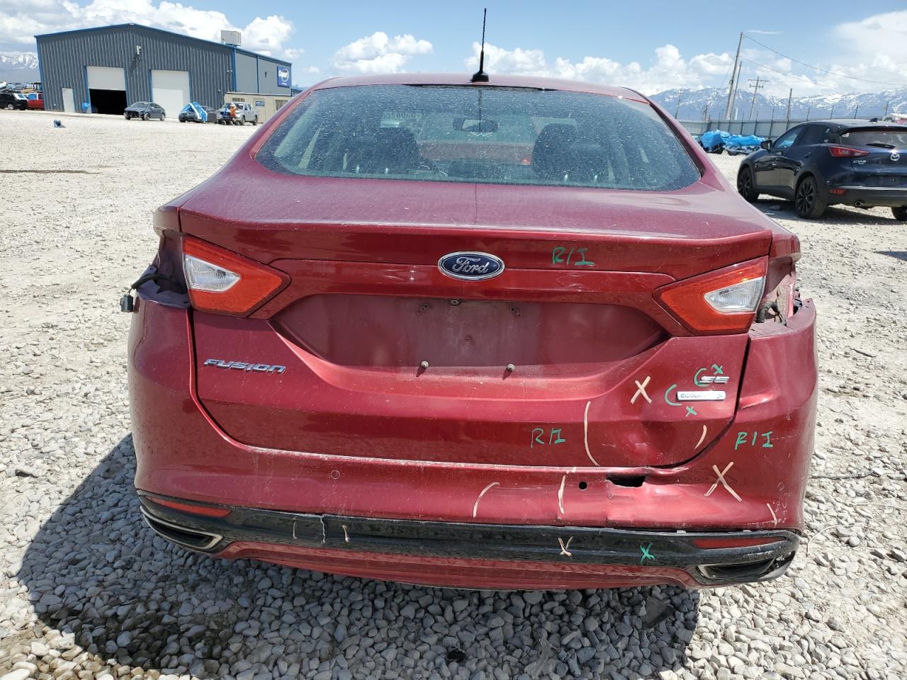 2016 Ford Fusion Se VIN: 3FA6P0H95GR188992 Lot: 53982585