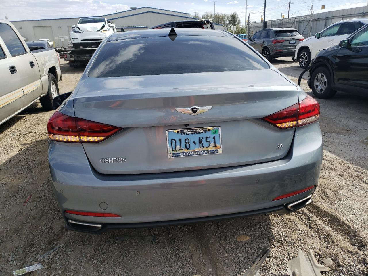 2015 Hyundai Genesis 3.8L VIN: KMHGN4JEXFU052928 Lot: 55525025