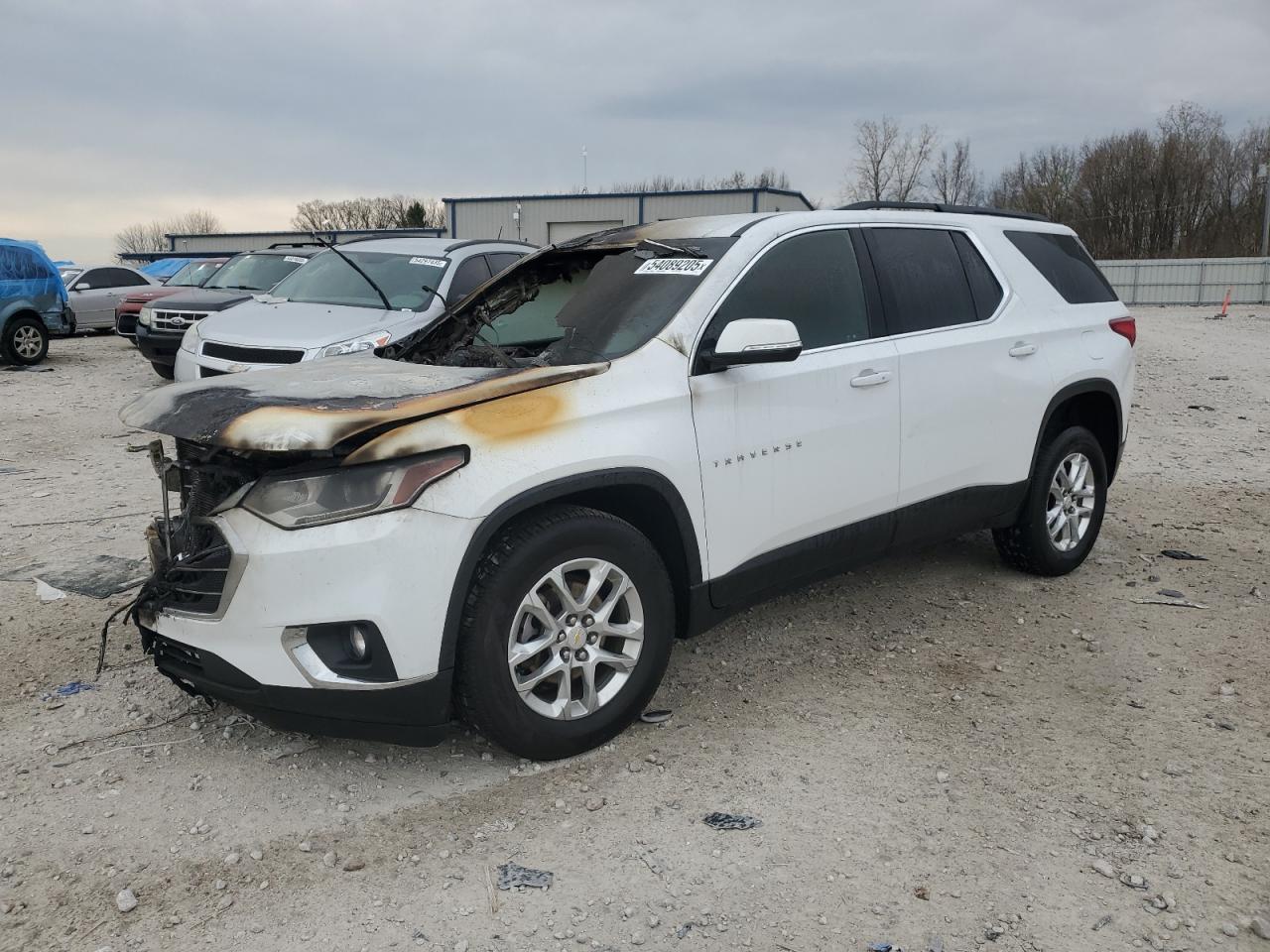 2019 Chevrolet Traverse Lt продається в Wayland, MI - Burn