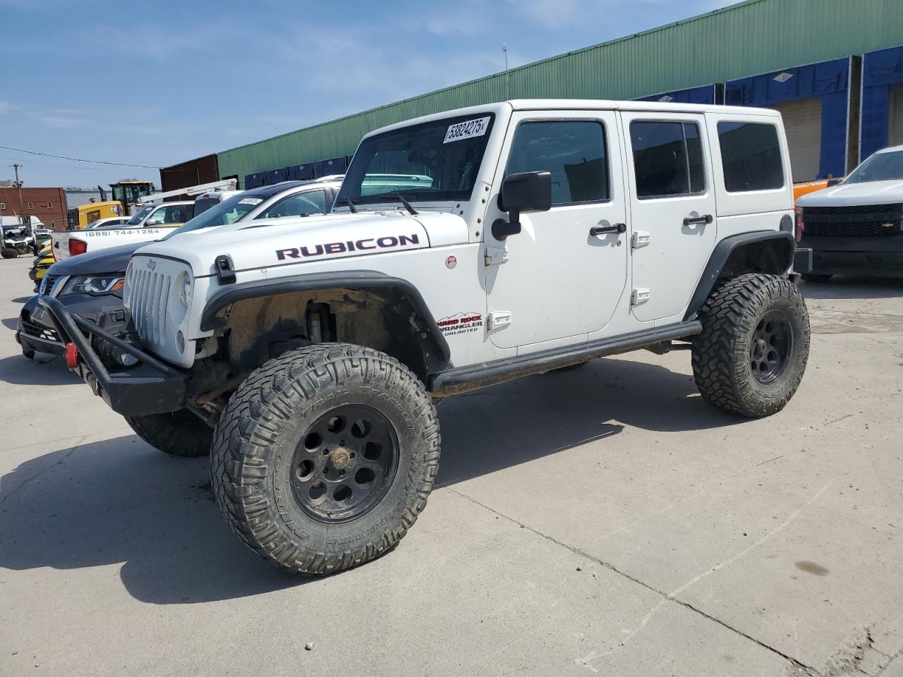 2016 Jeep Wrangler Unlimited Rubicon იყიდება Columbus-ში, OH - Normal Wear