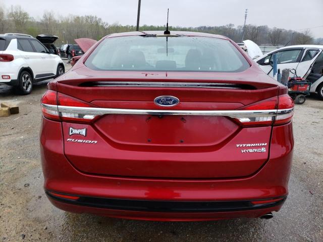  FORD FUSION 2017 Burgundy