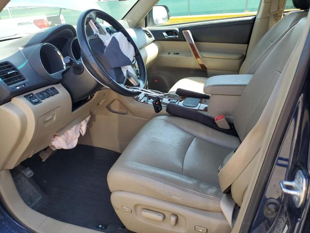  TOYOTA HIGHLANDER 2013 Синий