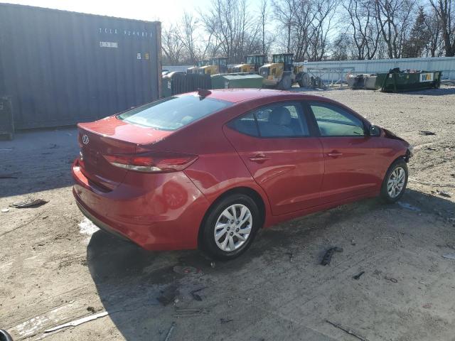Седани HYUNDAI ELANTRA 2017 Червоний