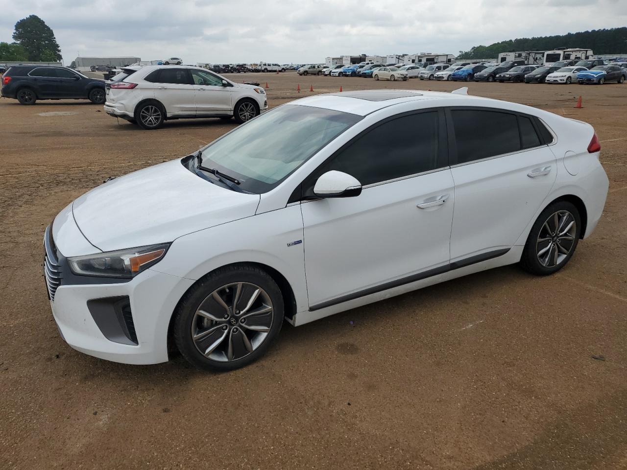2019 Hyundai Ioniq Limited იყიდება Longview-ში, TX - Rear End